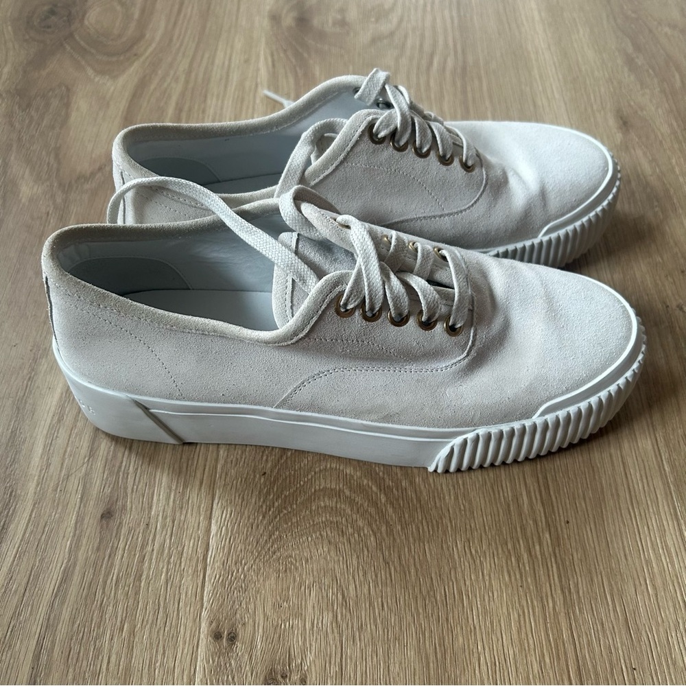 Freda Salvador | MIA LACE-UP PLATFORM SNEAKER IN SUEDE - Picture 8 of 9